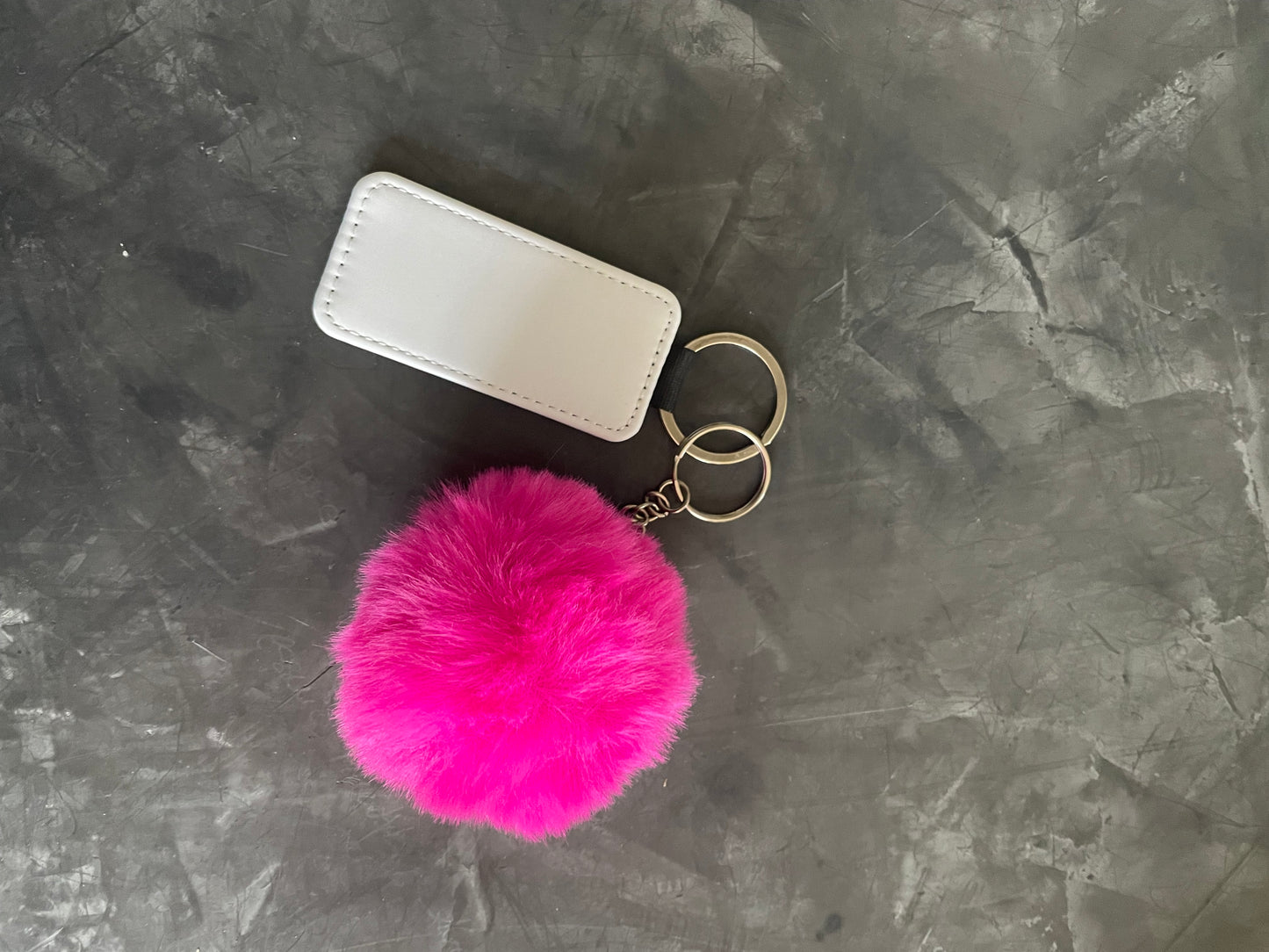 porte clefs pompon